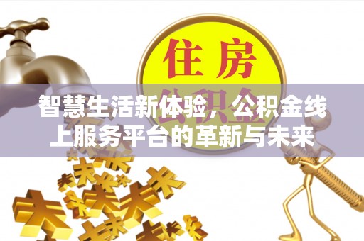 南州智慧生活新体验，公积金线上服务平台的革新与未来