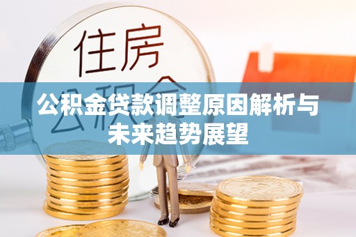 南州公积金贷款调整原因解析与未来趋势展望