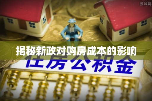 南州揭秘新政对购房成本的影响
