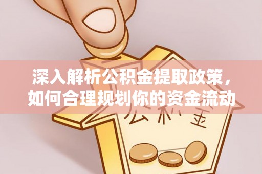 南州深入解析公积金提取政策，如何合理规划你的资金流动