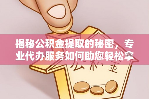南州揭秘公积金提取的秘密，专业代办服务如何助您轻松拿钱