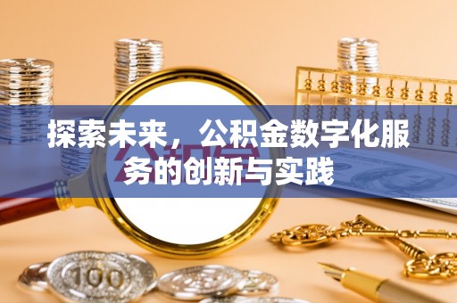 南州探索未来，公积金数字化服务的创新与实践